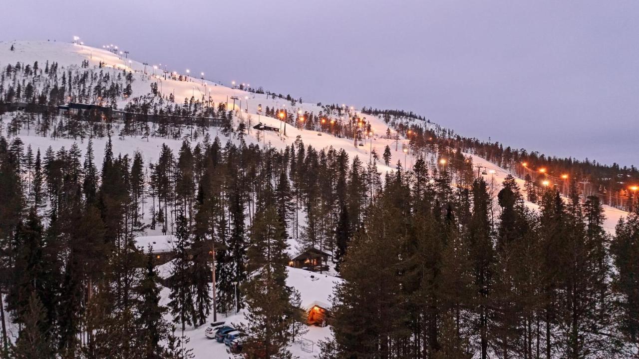 Ski-Inn Kelohuoneisto Pyhaetunturissa Pelkosenniemi Buitenkant foto